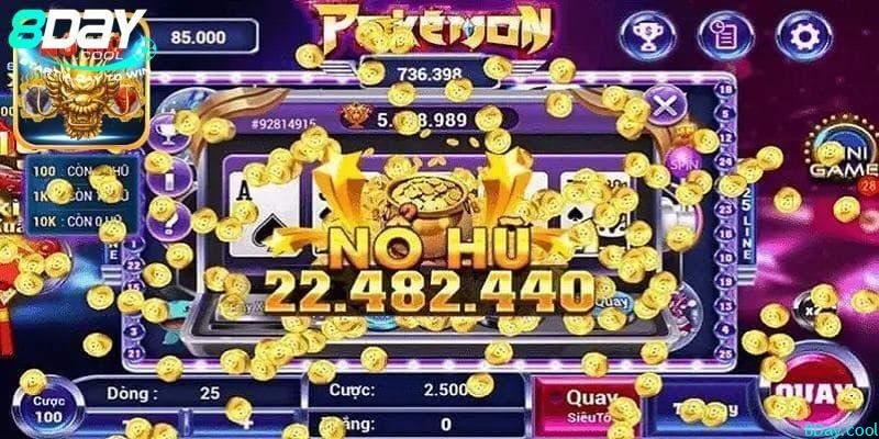 Gọi tên những game nổ hũ uy tín tại 8day