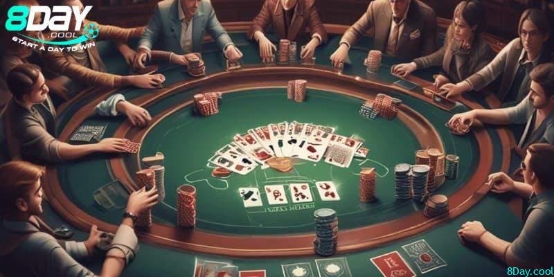 Luật chơi Poker trên từng bàn chơi